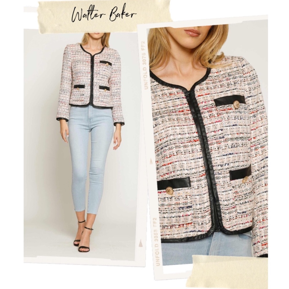 Walter Baker Max Tweed Jacket